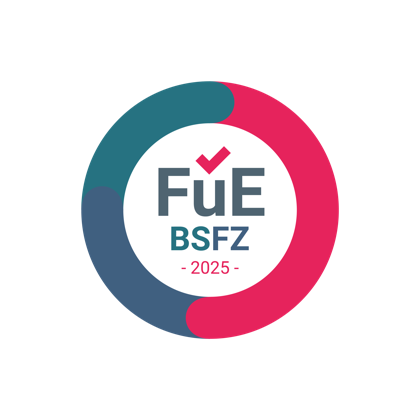 BSFZ-Siegel für bescheinigte Forschung und Entwicklung 2025